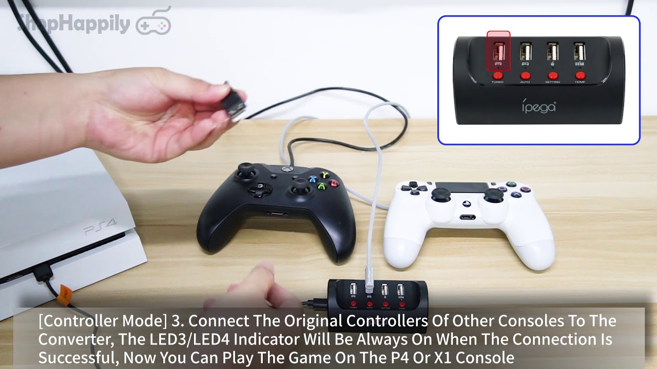 iPega PG-9133 Keyboard & Mouse Converter for Nintendo Switch PS4 Xbox One