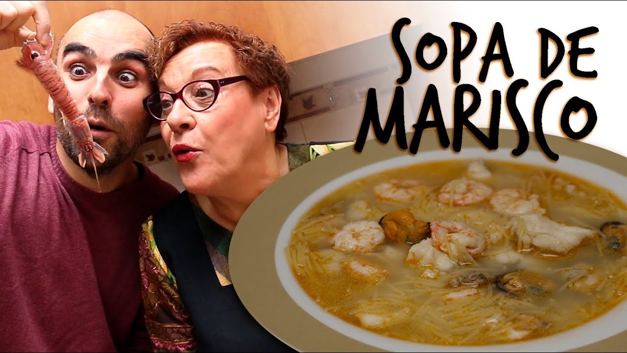 SOPA DE MARISCO | Receta fácil y deliciosa