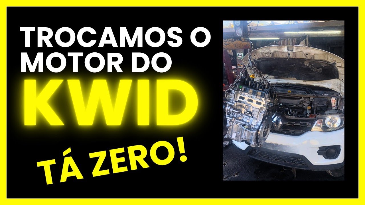 Trocamos o motor do Kwid [ficou zero!] | #kwid #renault #mototistaturista