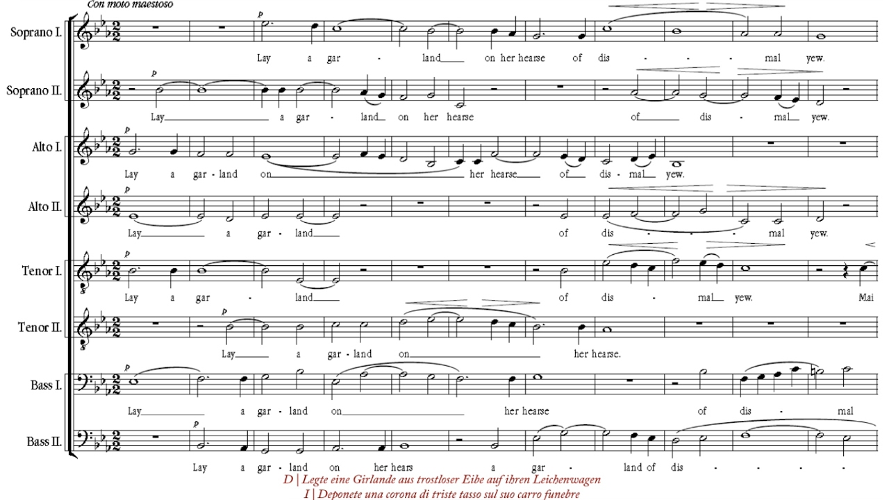 Pearsall | Lay a garland [á 8; Voces8]
