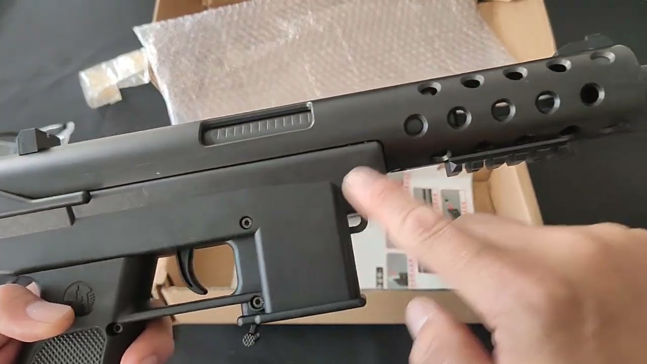 悍迪 TEC-9 水彈槍 水彈發射器 短槍 cqb