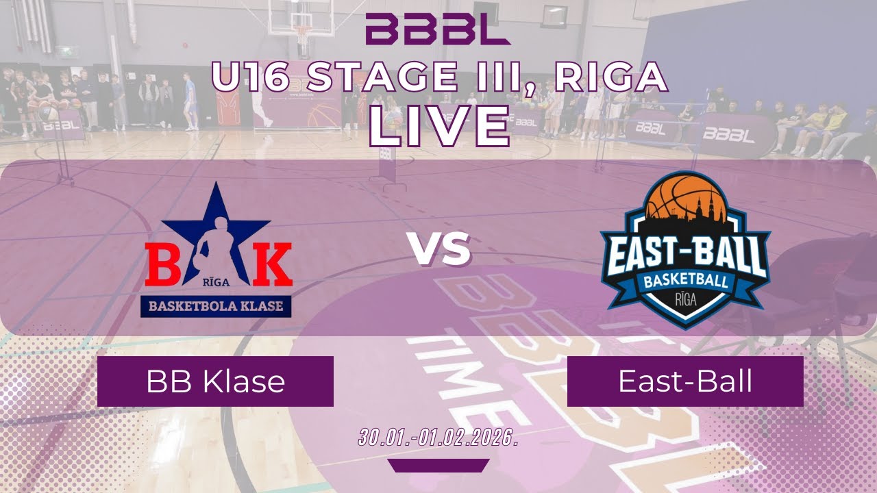 East-Ball 2010 vs Basketbola Klase-2 2010 | BBBL U16 | Stage III