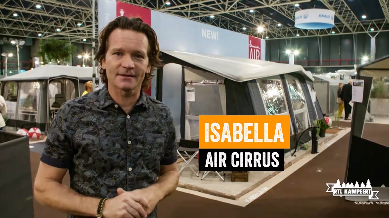 Nieuwe voortent-trend: Air Cirrus van Isabella te zien in RTL Kampeert