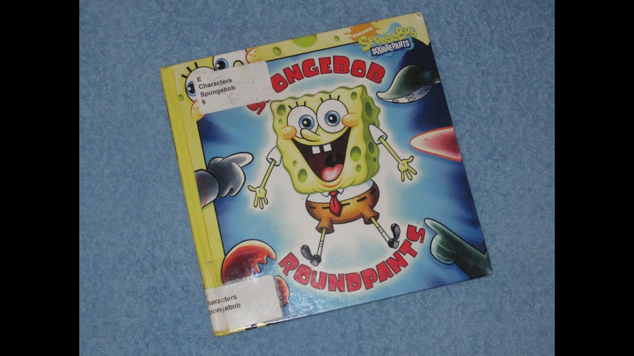 Spongebob Round Pants Children's Read Aloud Story Book For Kids