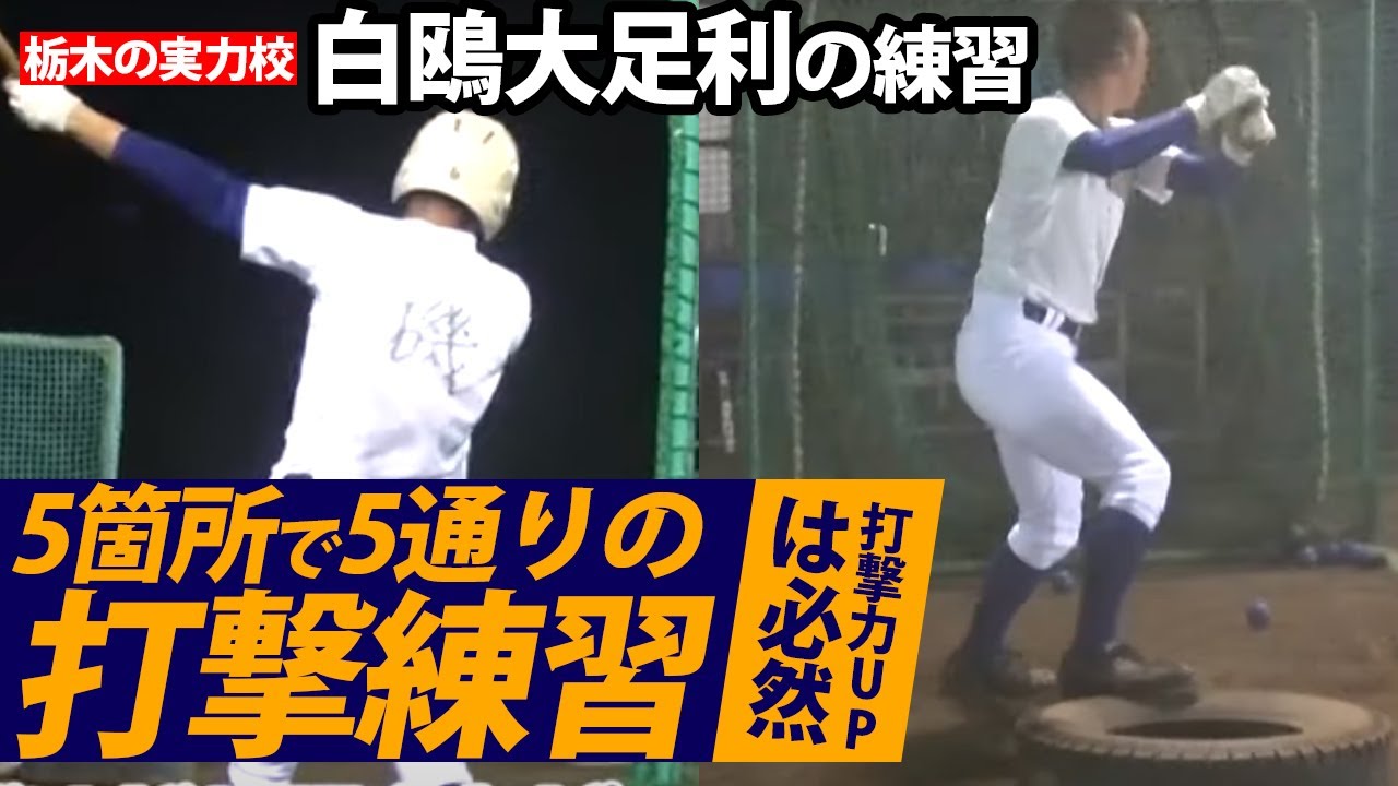 栃木の名門・白鴎大足利の練習に密着！士気の高い雰囲気と工夫だらけの打撃練習は必見