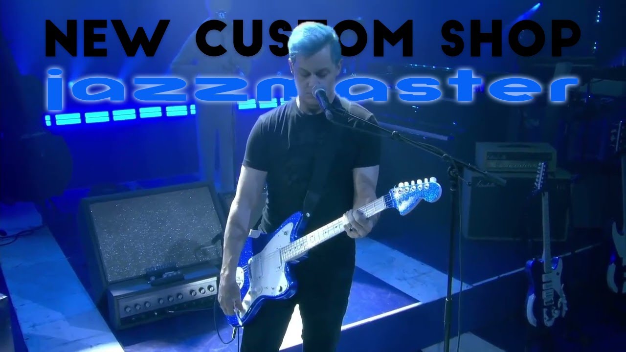 Jack White III shows his new Custom Shop Jazzmaster