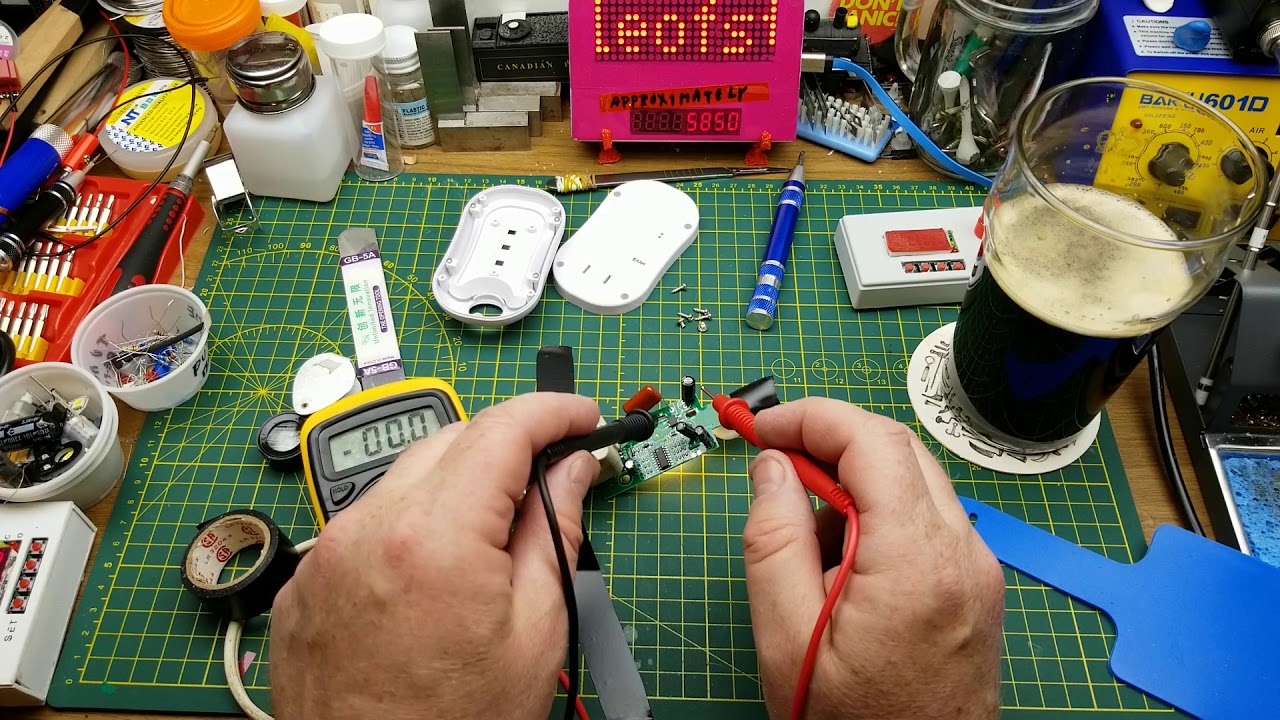 motion detector night light - curiosity teardown