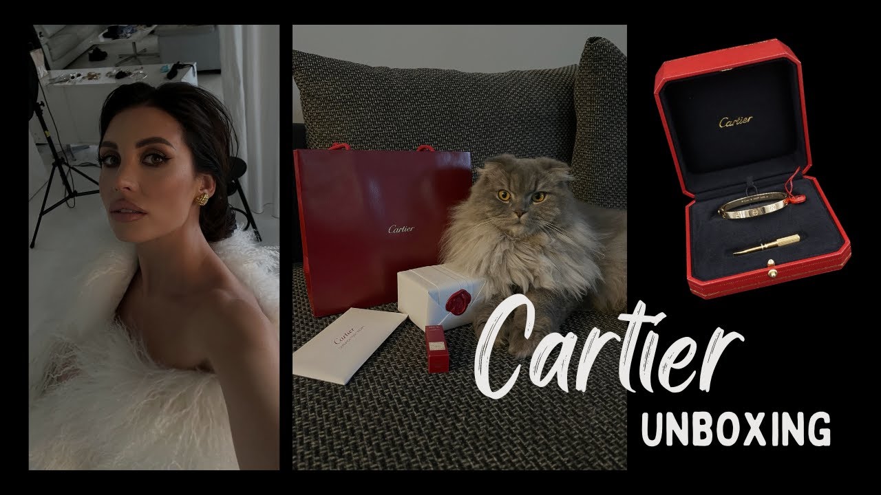 РАСПАКОВКА CARTIER LOVE BRACELET | ДЕЛАЮ UNBOXING ВМЕСТЕ С ВАМИ