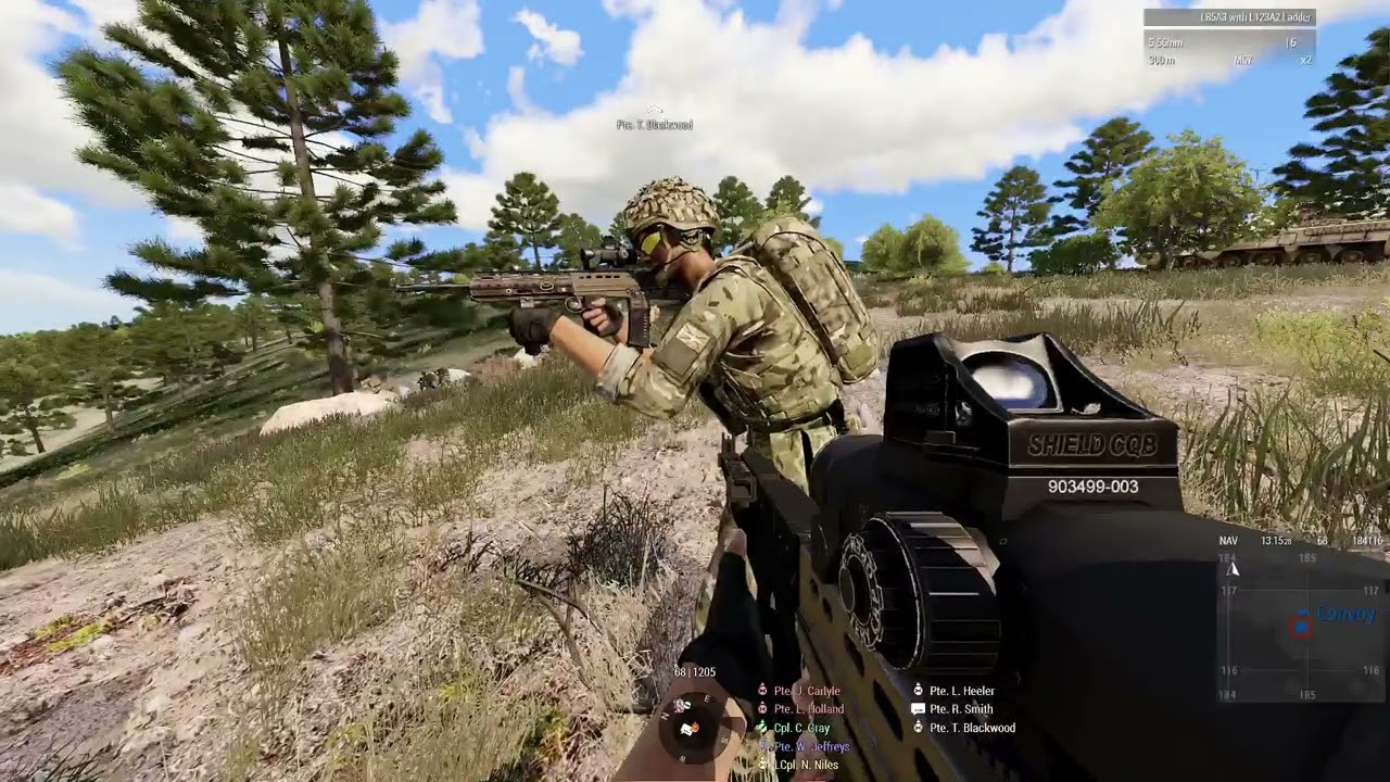 Arma 3 4IB Op SAMARITAN II | C Coy Week 7 | 7 Pl 1 Sect Grenadier POV