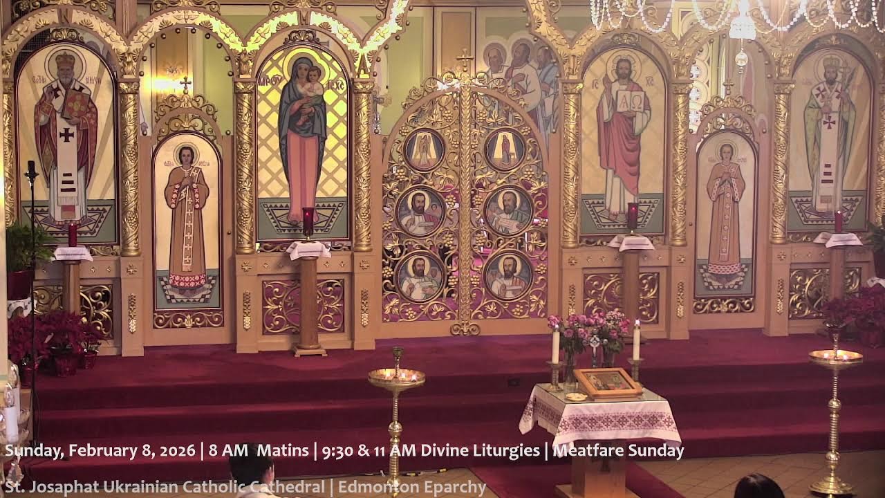 Sunday, February 8, 2026 | 8 AM  Matins | 9:30 & 11 AM Divine Liturgies | Meatfare Sunday