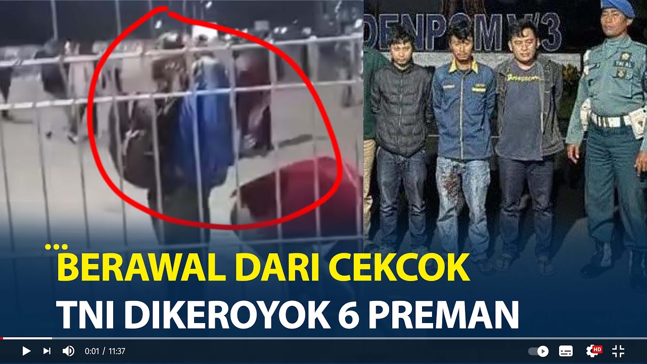 Sosok Prajurit TNI Babak Belur Dikeroyok 6 Preman di Terminal Arjosari Malang