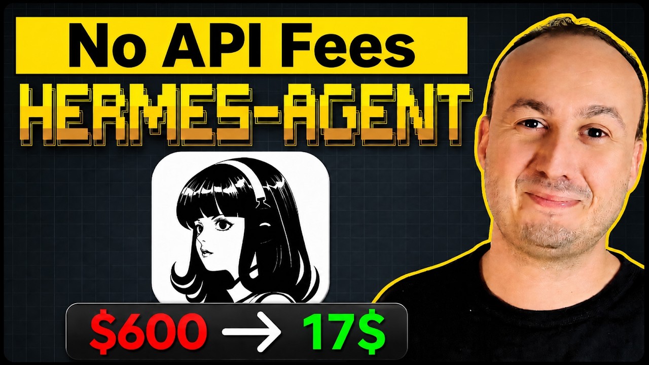Use Hermes for FREE: Stop Paying for API Tokens!