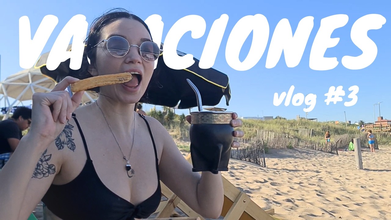 Vlog #3 | Playa, mar, novio y Año Nuevo | Vacaciones de Lavalenb