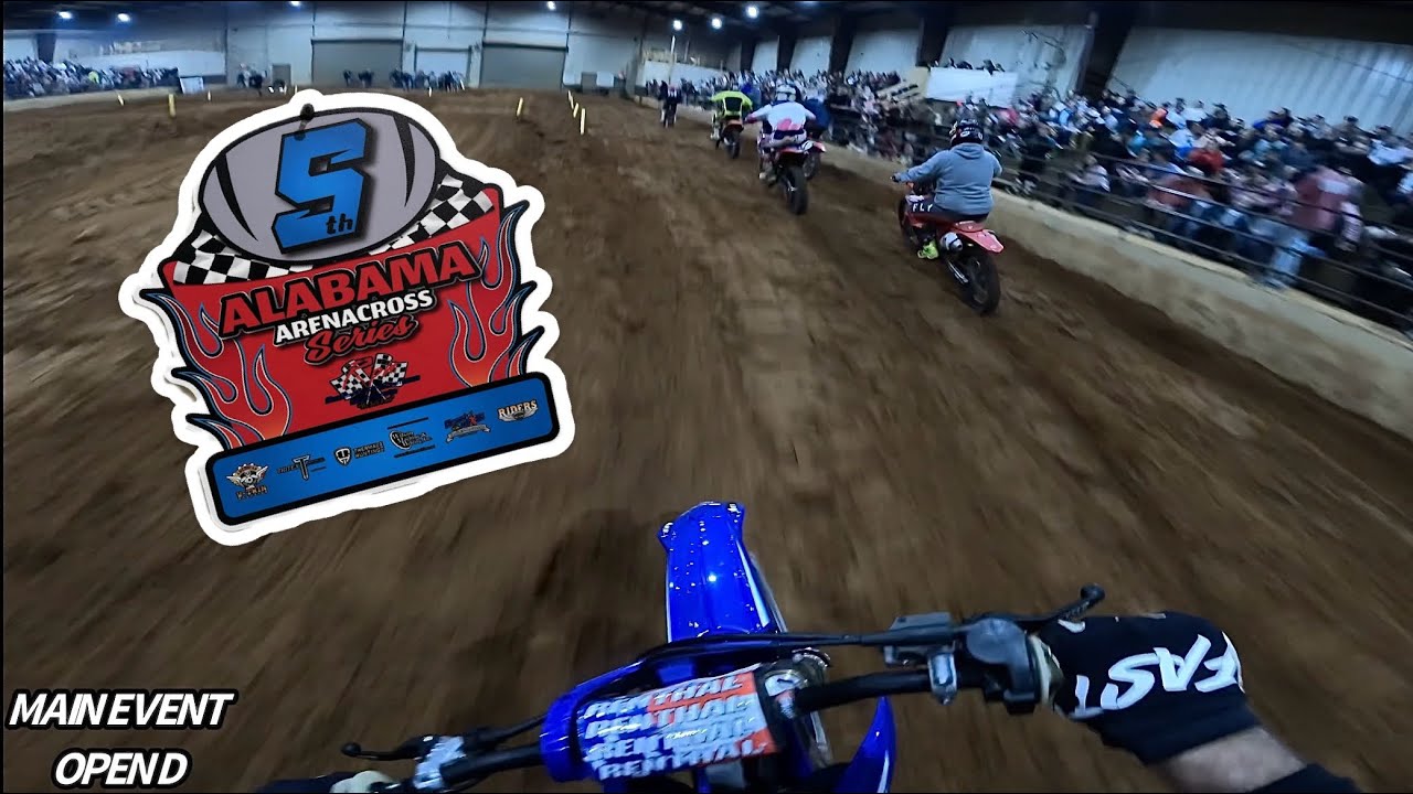 Первая гонка на двухтактном мотоцикле Yamaha YZ250, съемка с GoPro.