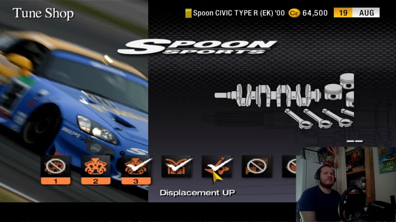 GT4 spec II Hector  running 3 Civics with Spoon engines for Race Wars xD  Tuning Car Spoon Civic 3x