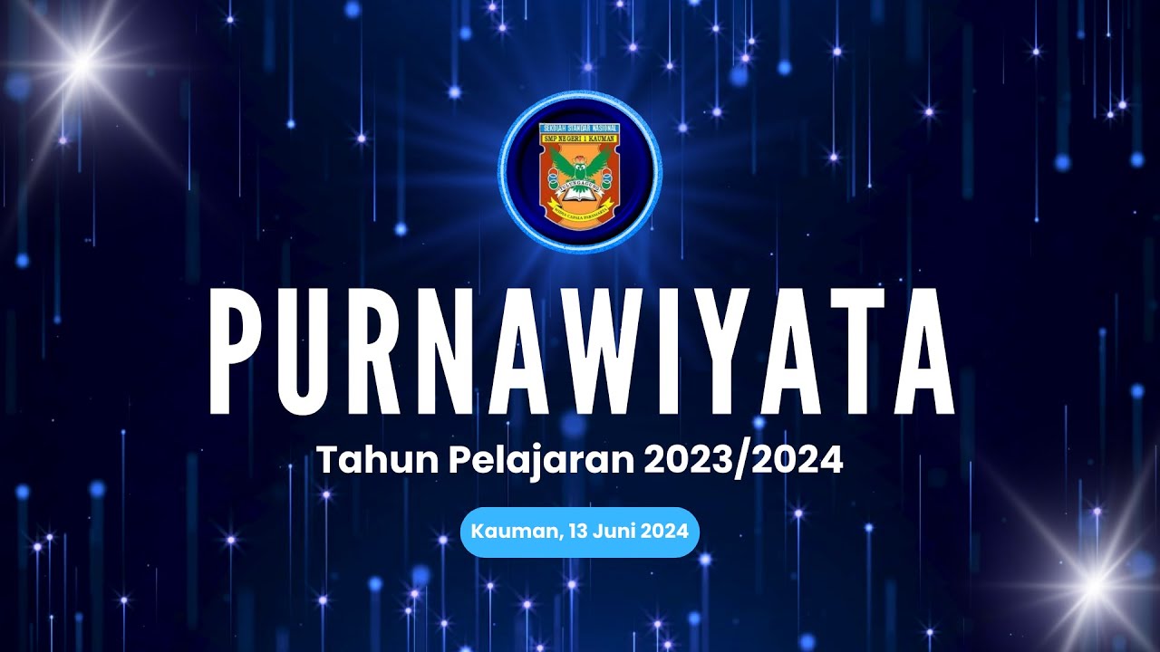Purnawiyata SMP NEGERI 1 KAUMAN  Tahun Pelajaran 2023/2024