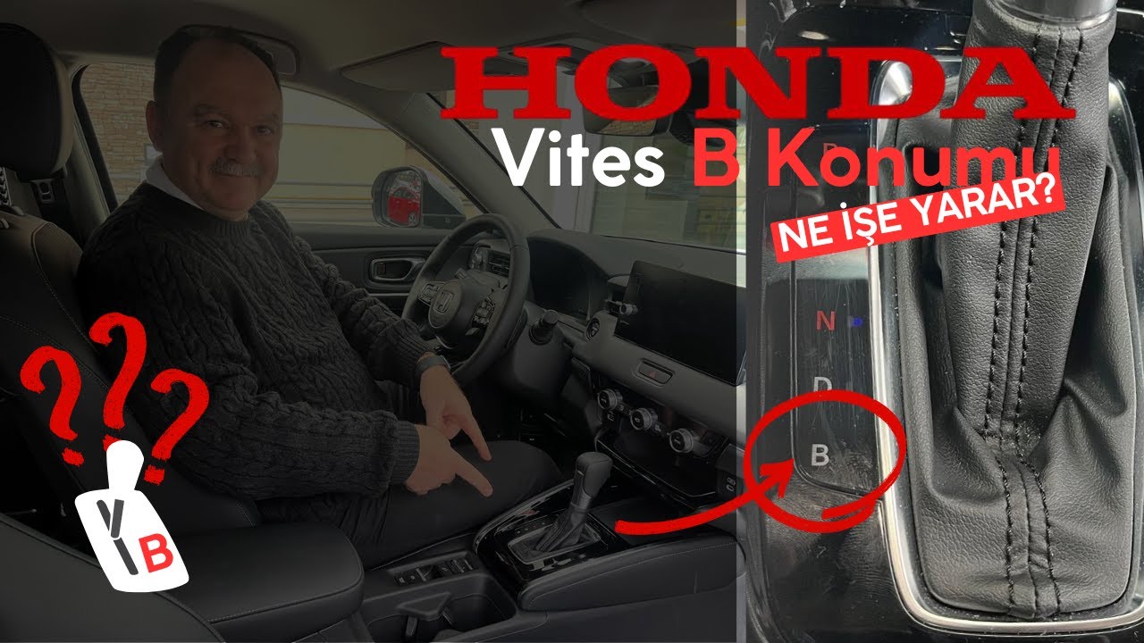 Honda Hybrid’lerdeki B Modu Ne İşe Yarıyor? Yanlış Kullanan Çok! (HR-V, Jazz, CR-V)