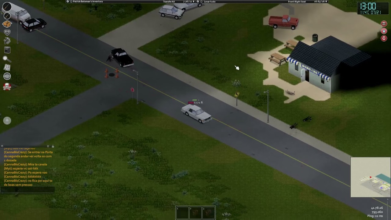 PROJECT ZOMBOID - PVP COMPILATION - BR