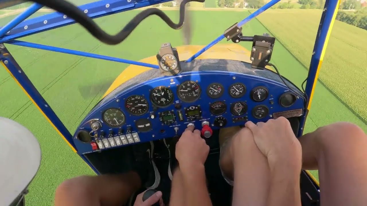 Avid Flyer IX | Takeoff & Landing Practice – STOL Performance #Avid Flyer  #STOL #kitfox