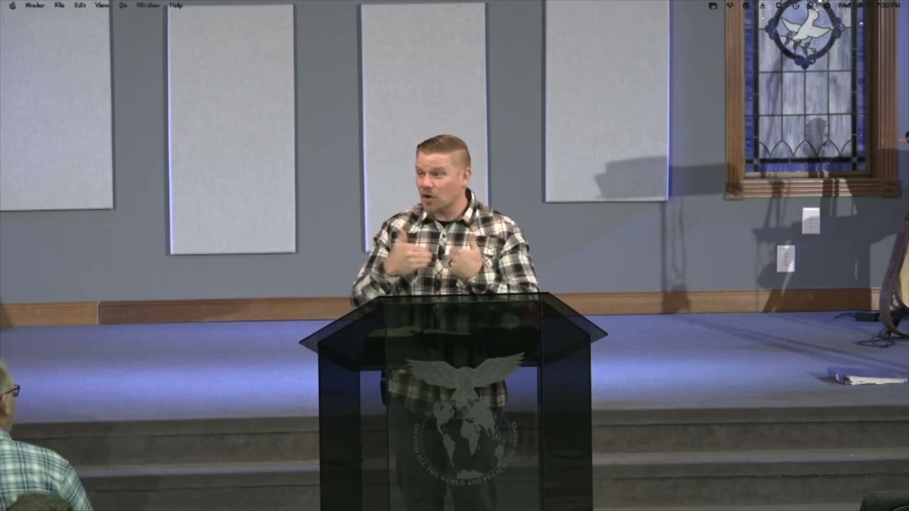 02/11/2026. Pastor Justin. Overcoming Discouragement.