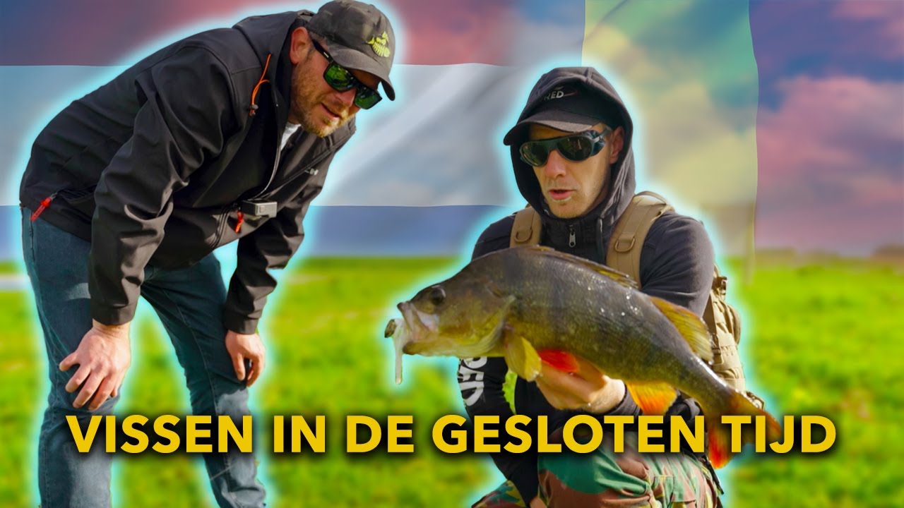 HIER mag je VISSEN in de GESLOTEN TIJD! &ndash; Dikke baarzen vanaf de kant