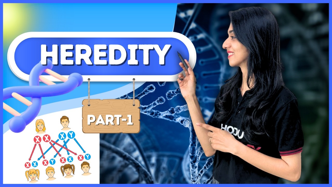 Heredity (Part 1) | Class 10 Science Chapter 8 | Genetics (Heredity + Variation) CBSE NCERT 2026