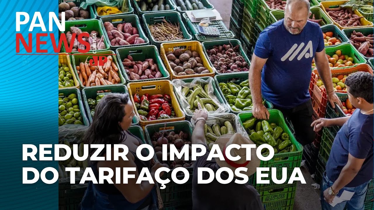 Governo vai comprar alimentos de produtores para reduzir o impacto do tarifaço dos EUA