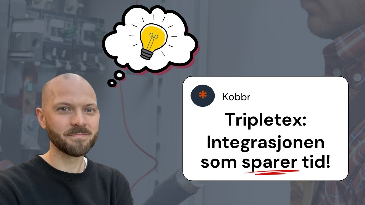 Slik fungerer Tripletex-integrasjonen med Kobbr (full gjennomgang)