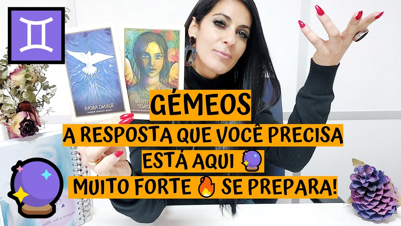 GÉMEOS ♊️ A RESPOSTA QUE VOCÊ PRECISA ESTÁ AQUI 🔮 MUITO FORTE 🔥 SE PREPARA!