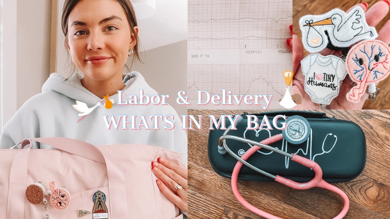 what's in my clinical bag for Labor & Delivery clinical & nurse extern job