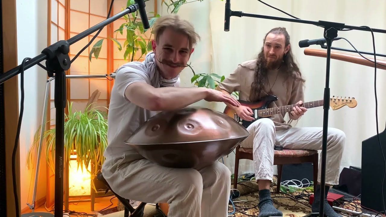 Relaxing Handpan Concert with Didgeridoo, Flute, Guitar & Vocals