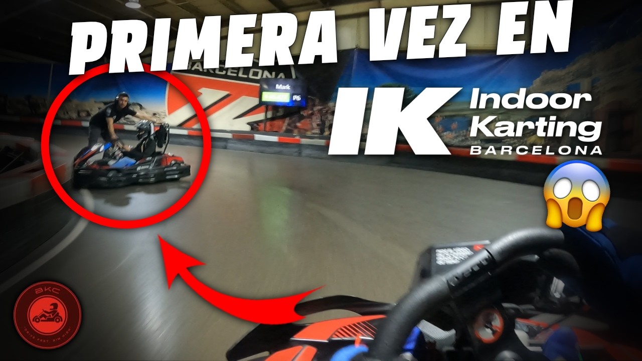 Carrera al límite en Indoor Karting Barcelona desde la última posición 💨💥 | GP2 Campeonato BKC