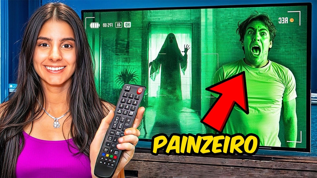 ESCONDI EM UM QUARTO SECRETO PARA ASSUSTAR O PAINZEIRO