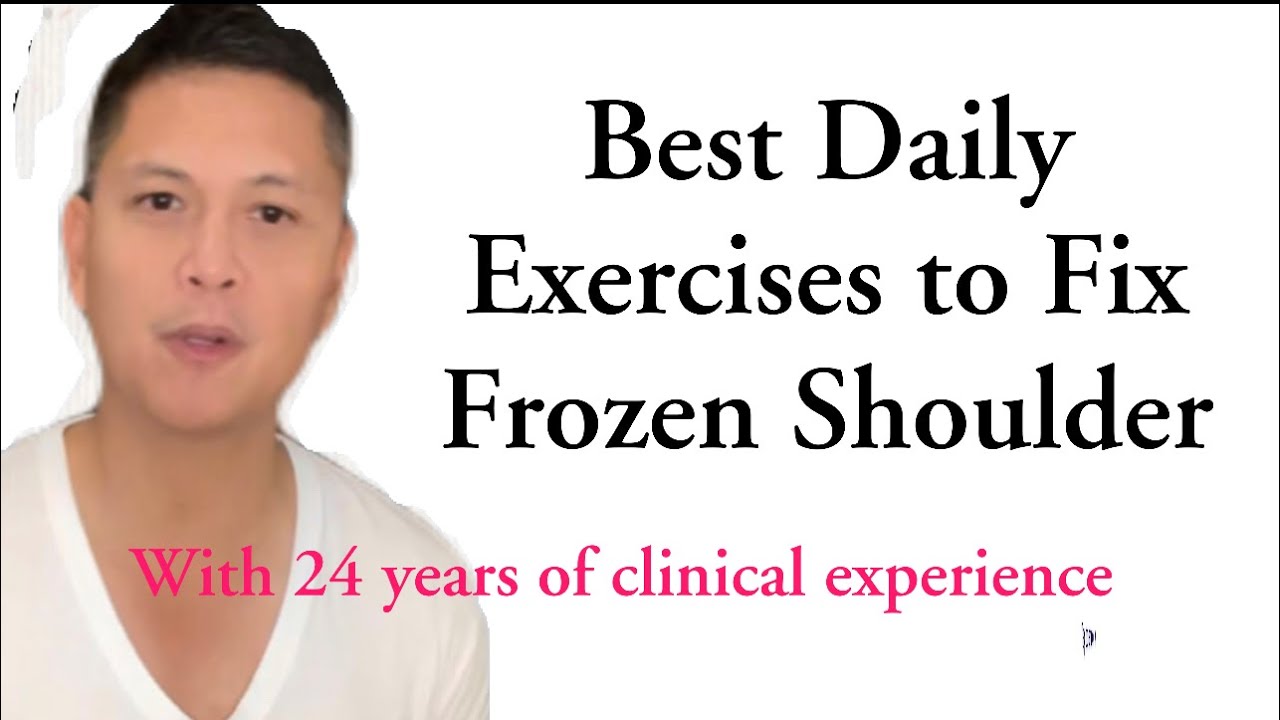 Frozen Shoulder Gone with these Exercises by Doc Jun