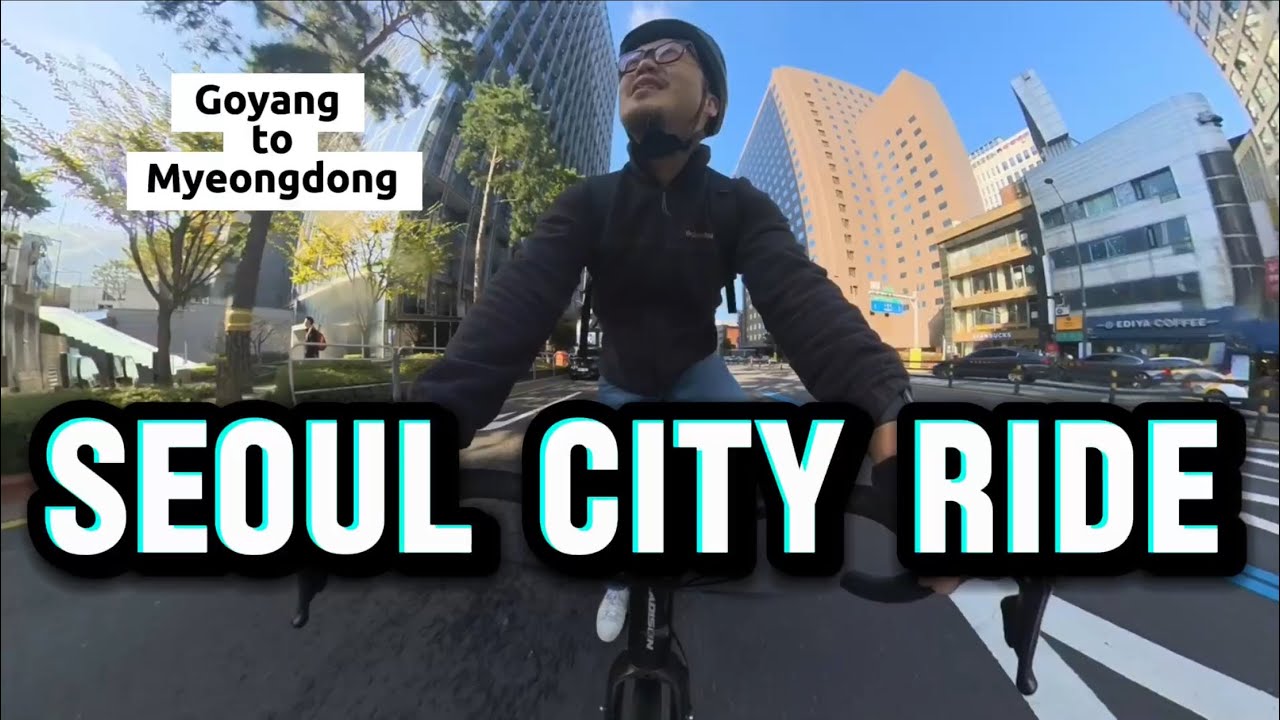 When You Want to Stay Fit… But Also Take It Easy 😂 | Seoul Commute Ride