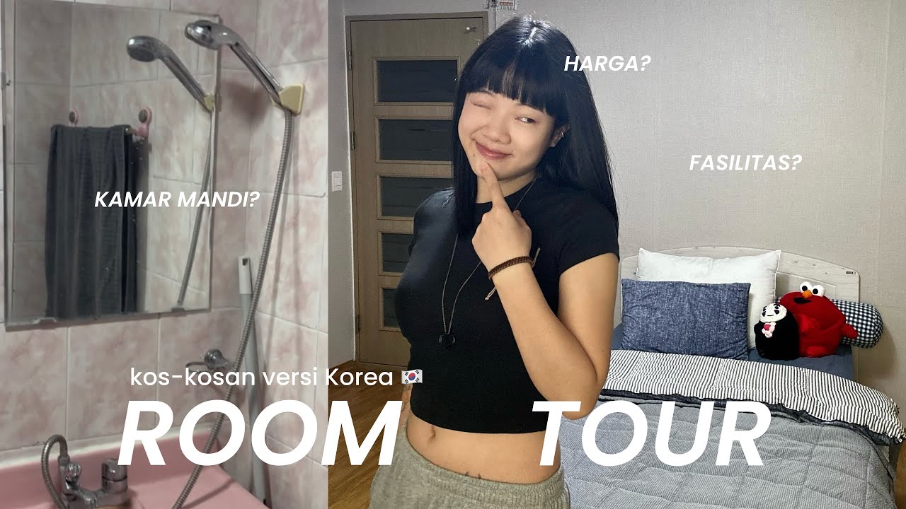 KOS-KOSAN DI KOREA KAYA APA SIH? 👀 One Room Tour 🇰🇷 | Harga, Fasilitas, Jenis Kamar