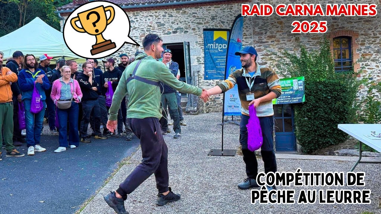 Va-t-on RÉUSSIR à REMPORTER cette COMPÉTITION de PÊCHE au LEURRE !? Raid Carna Maines 2025 ! 
