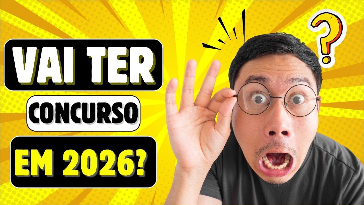 CONCURSO PROFESSOR 2026: VAI TER?