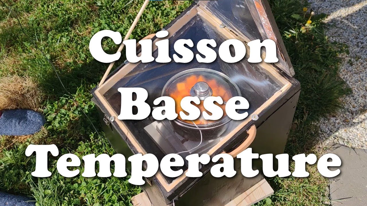Four solaire - prototype pour une cuisson à basse température