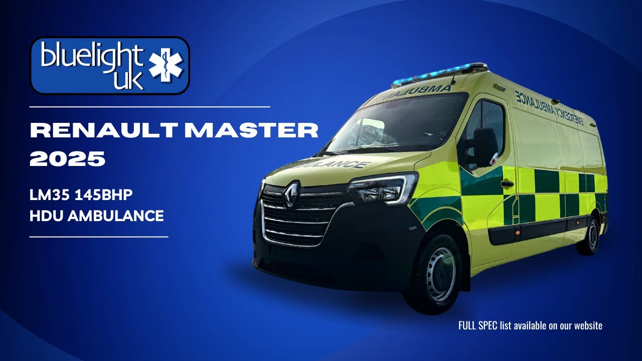 Bluelight UK - 2025 Renault Master HDU Video