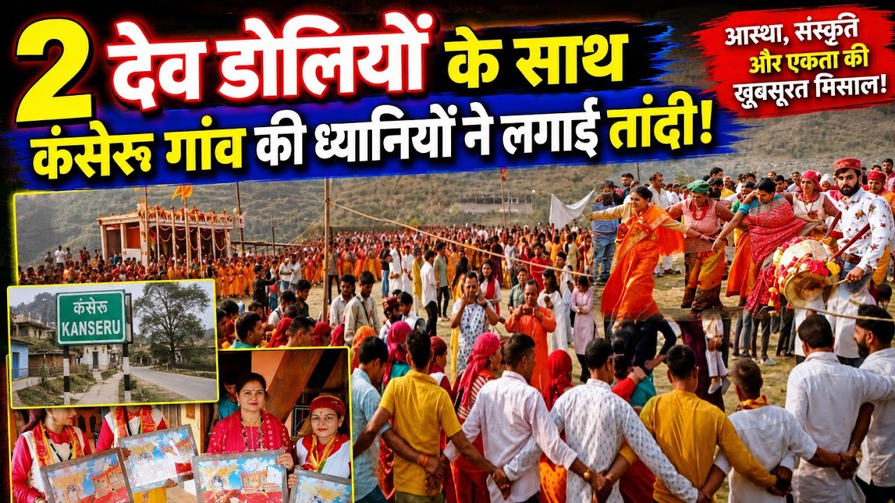 Baba Bokhnag & Maa bhatasihani  mela kanseru ,Barkot Part -1 #kanserumela #bababaukhnagmela