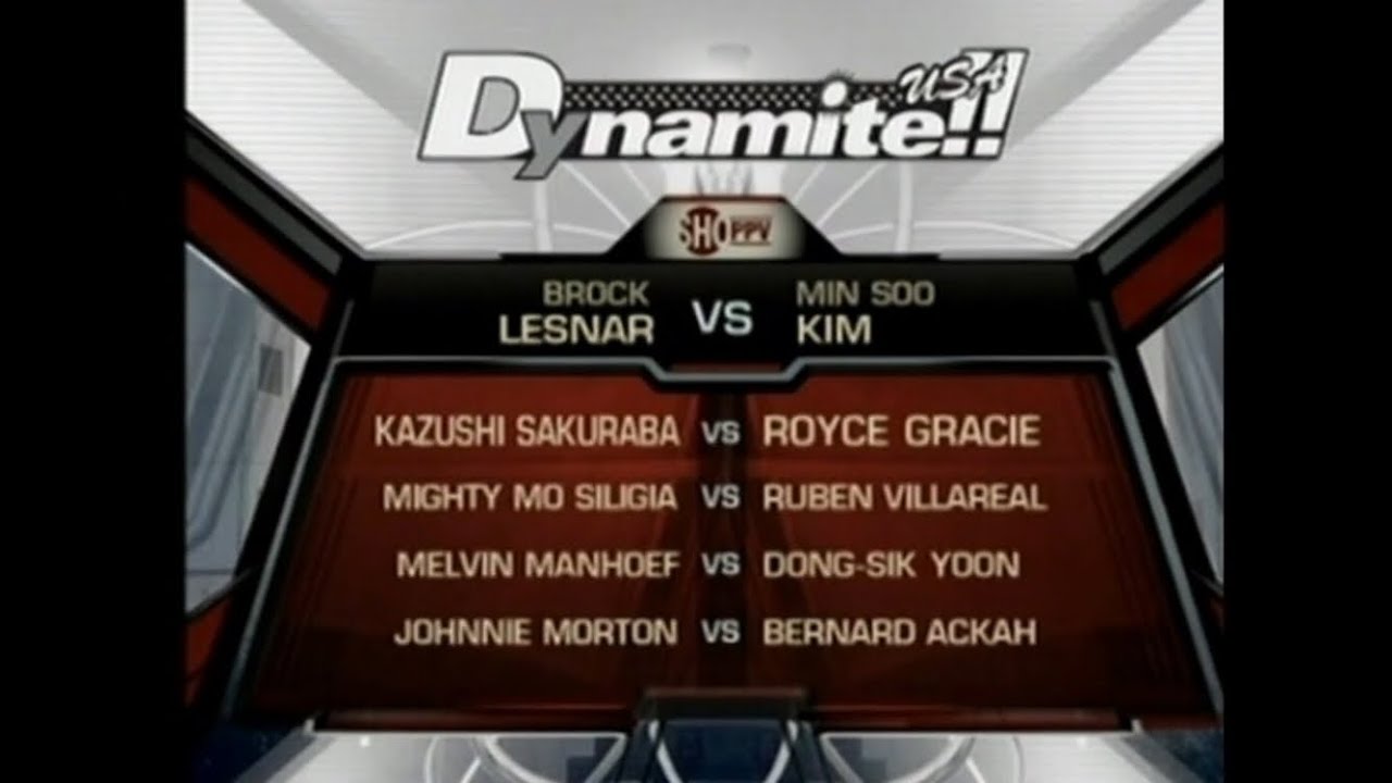 K-1 HERO'S: DYNAMITE USA - L.A. MEMORIAL COLISEUM - LOS ANGELES, CA 2007 - UPCONVERT