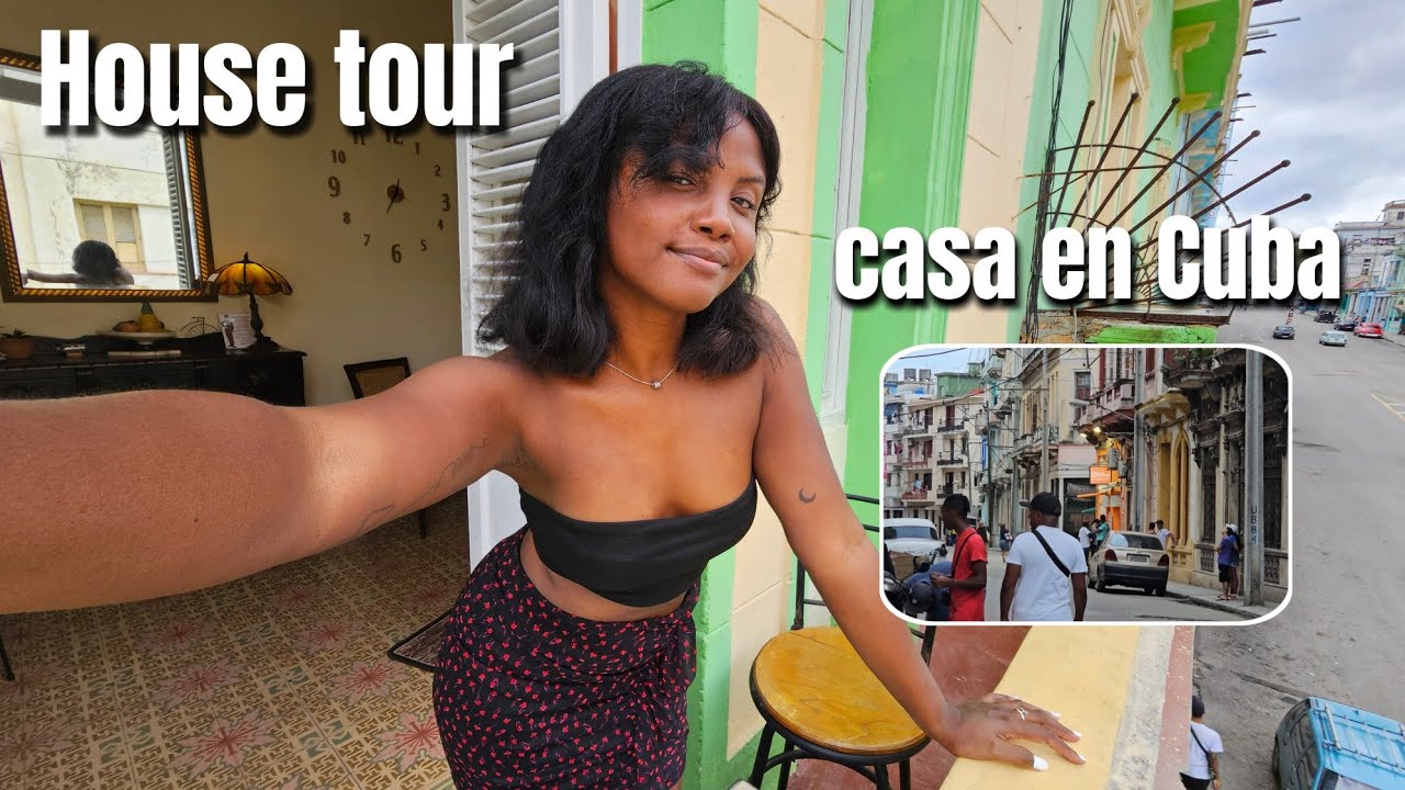 HOUSE TOUR de mi nueva RENTA EN CUBA. Así es una casa en Centro Habana, viviendo sola en Cuba vlog