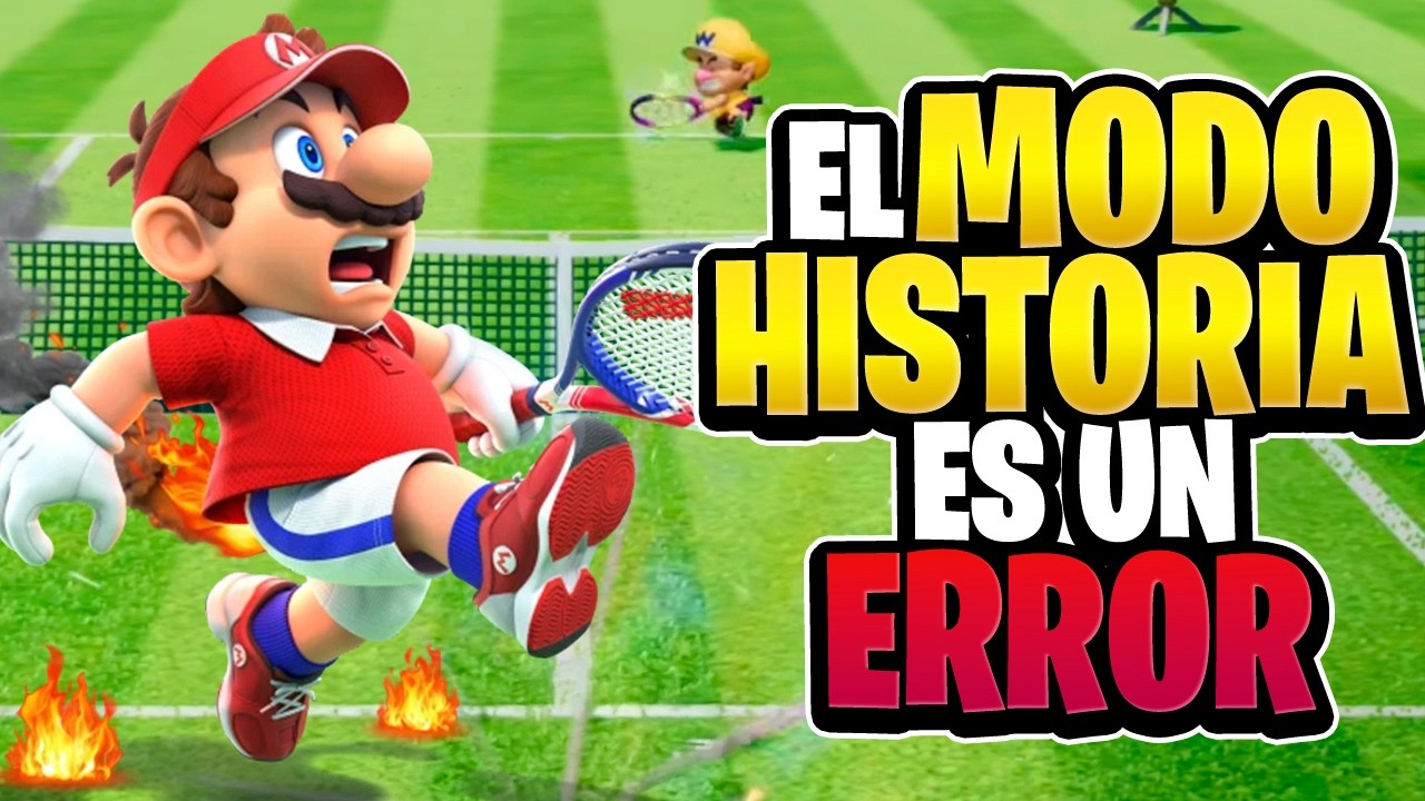 NO JUEGUES el modo HISTORIA del Mario Tennis Fever