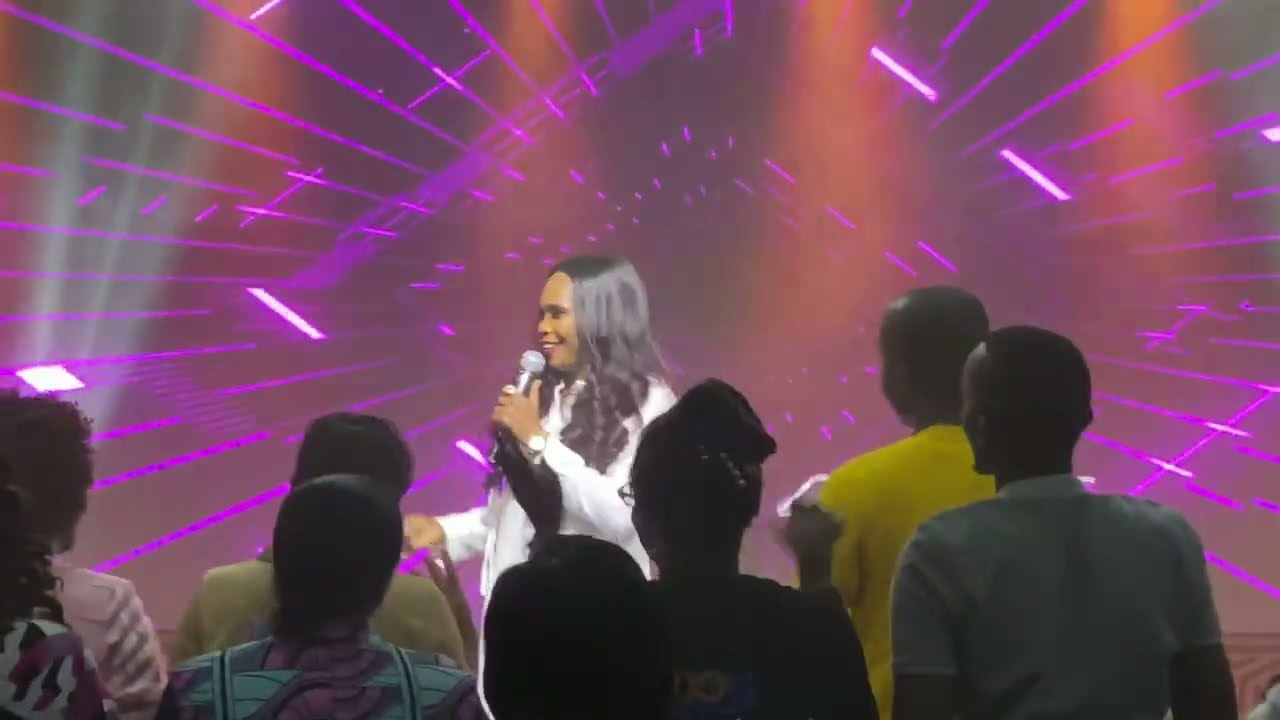 WORSHIP IN SWAHILI - PST. VICTORIA ORENZE IN KENYA.