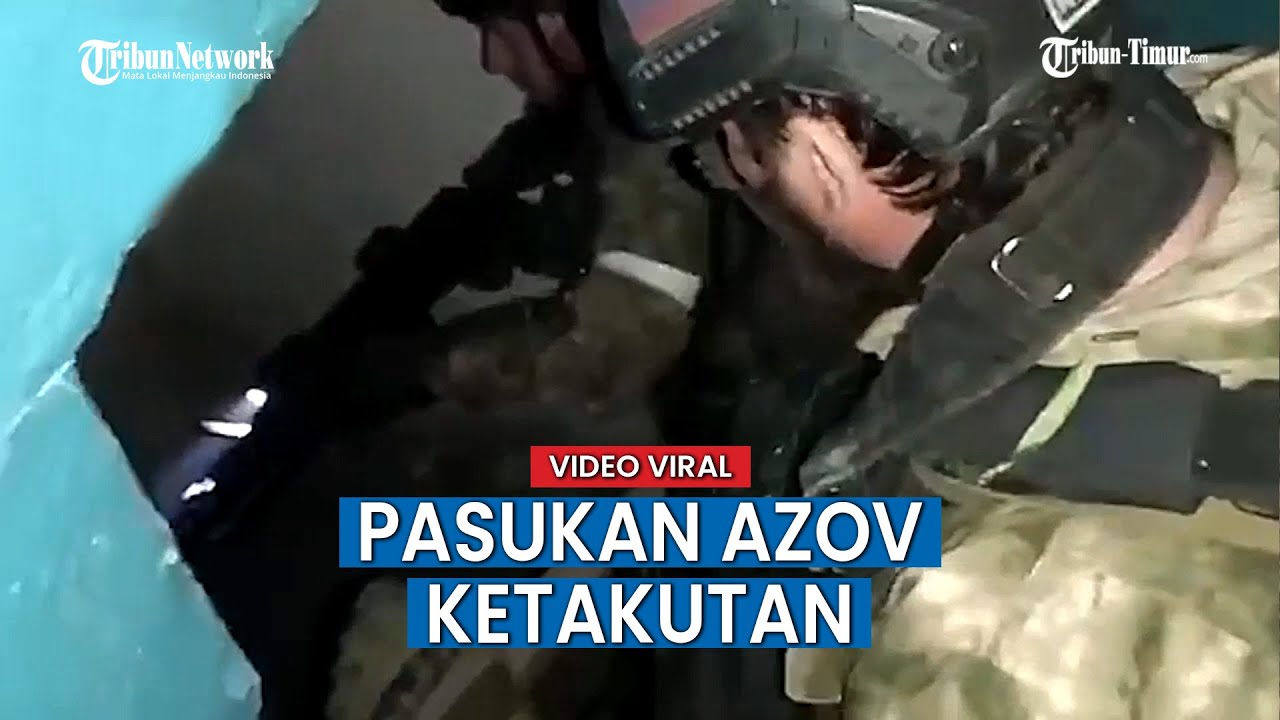 Pasukan Chechnya Tembak dan Lempar Bom di Markas Resimen Azov di Bawah Tanah