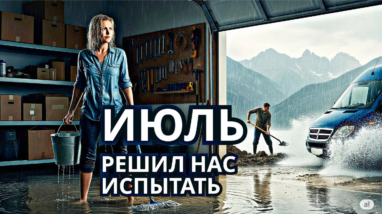 Потоп, ремонт и поездка по Канаде. Июльский влог