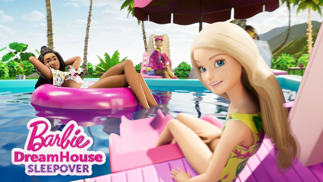 @Barbie | Barbie Sleepover Party! You're Invited! | Barbie DreamHouse Sleepover