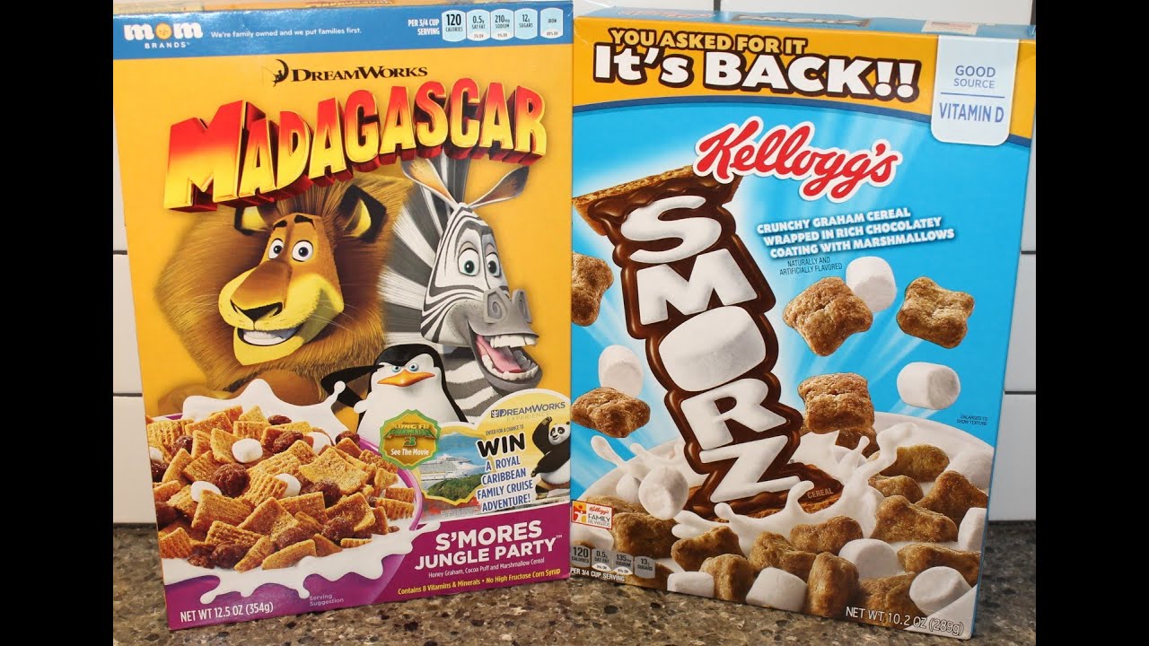 S’mores Cereal Comparison & Review: Mom Brands Madagascar vs Kellogg’s