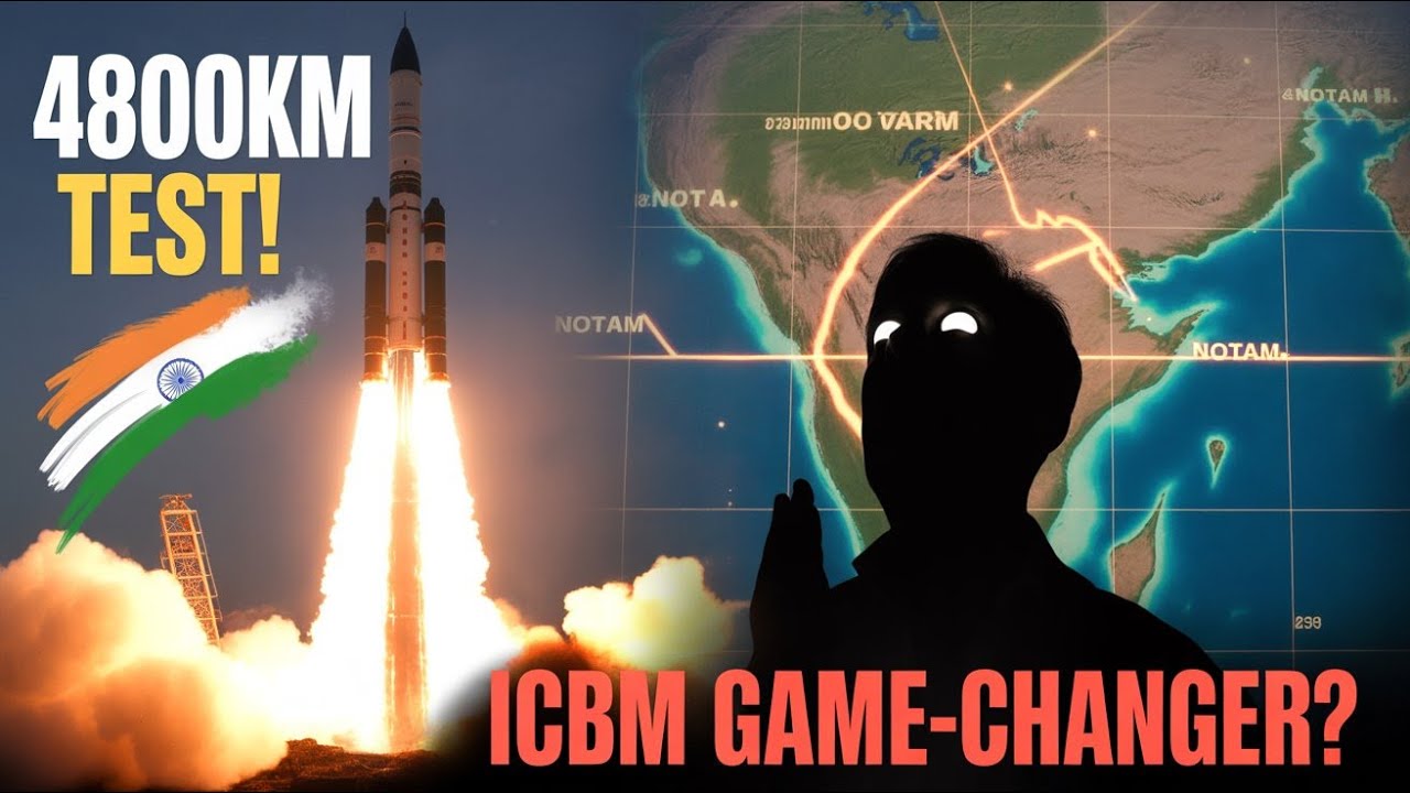 India&rsquo;s Agni-6 ICBM? Massive Missile Test Zone Signals Game-Changer!